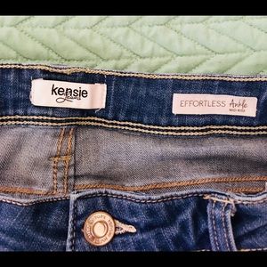 ❤️OFFERS Kensie Jeans Distress Ankle Mid *lk new*